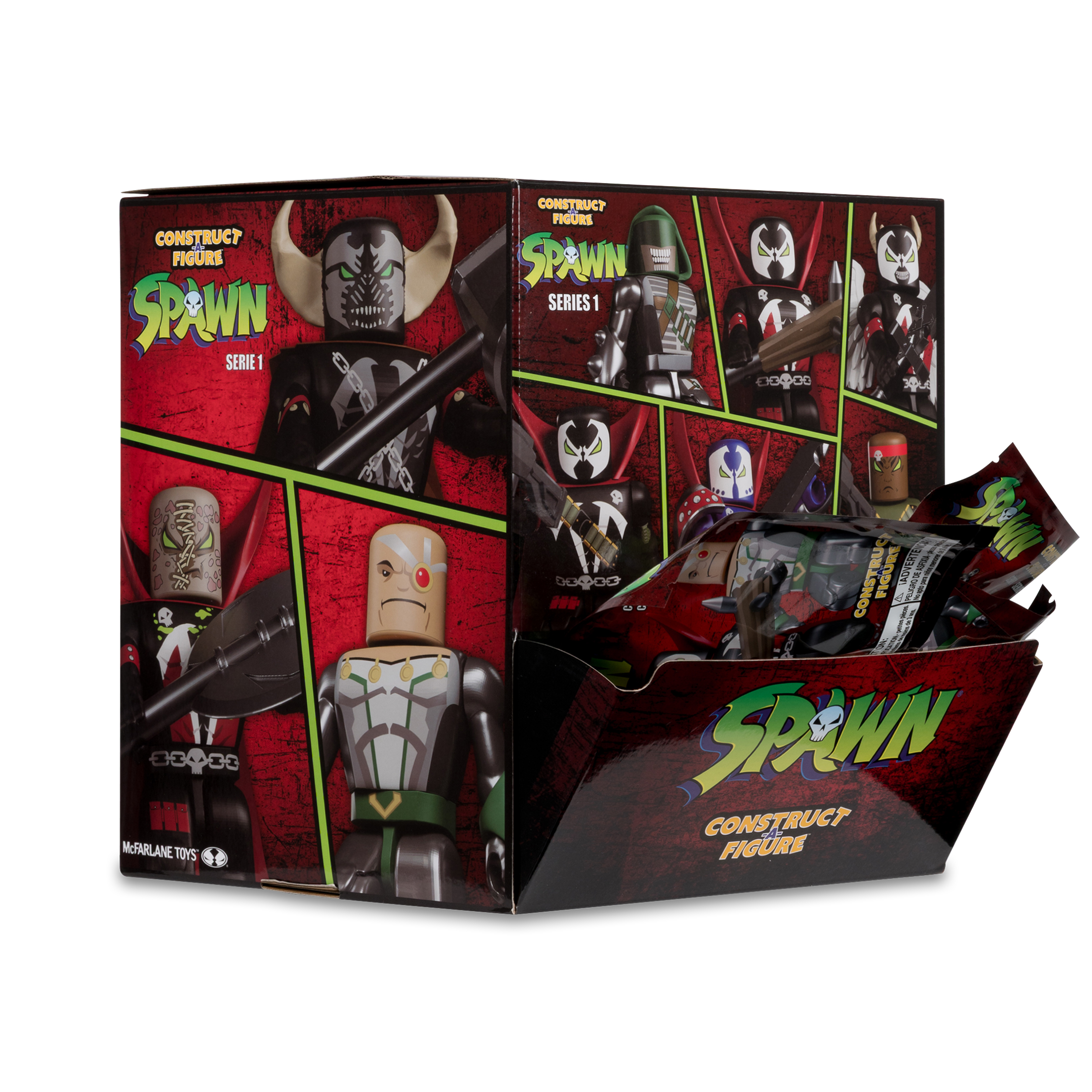 Spawn Construct-a-Figure Series 1 Box of 36 Random Mini Figures Gallery Image 11