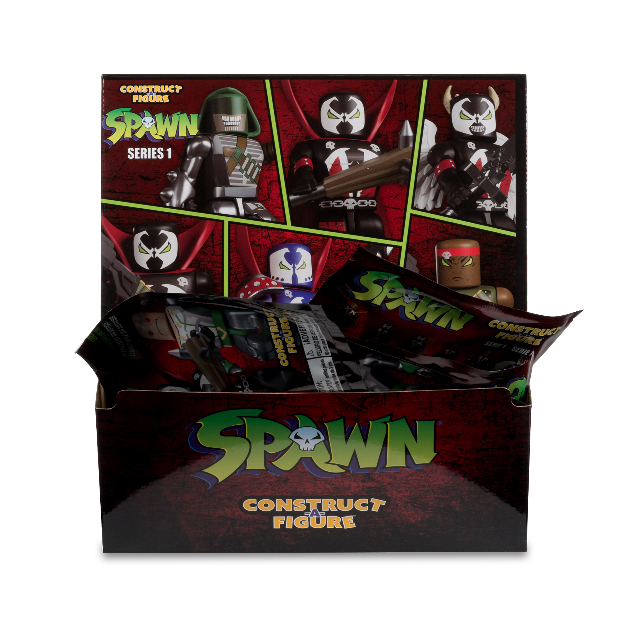 Spawn Construct-a-Figure Series 1 Box of 36 Random Mini Figures Gallery Image 10
