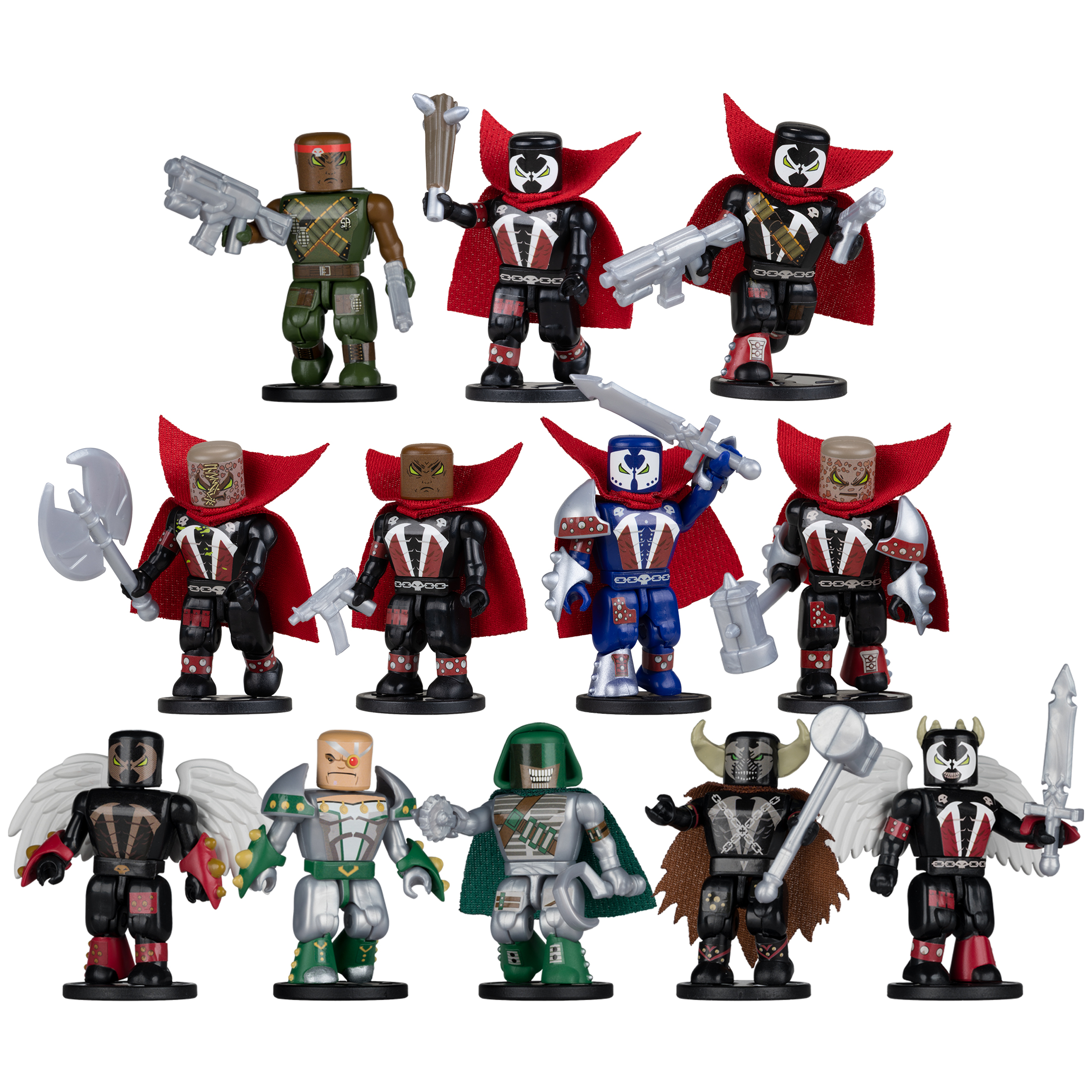 Spawn Construct-a-Figure Series 1 Box of 36 Random Mini Figures Gallery Image 4