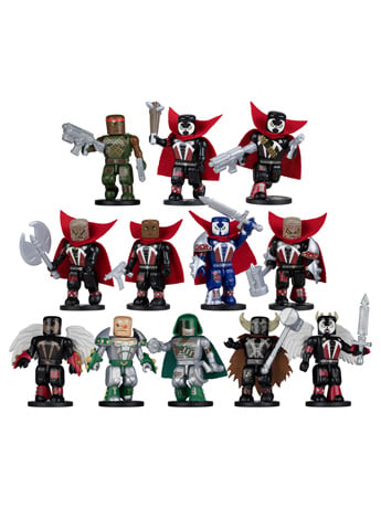 Spawn Construct-a-Figure Series 1 Box of 36 Random Mini Figures Gallery Image 2