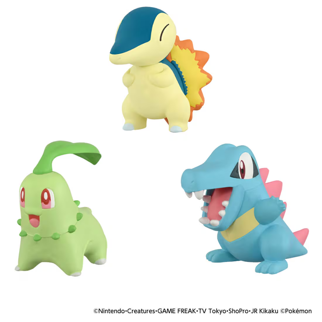 Pokemon 30th Anniversary Moncolle Choose Your Set Johto Region Figure Set Gallery Image 4