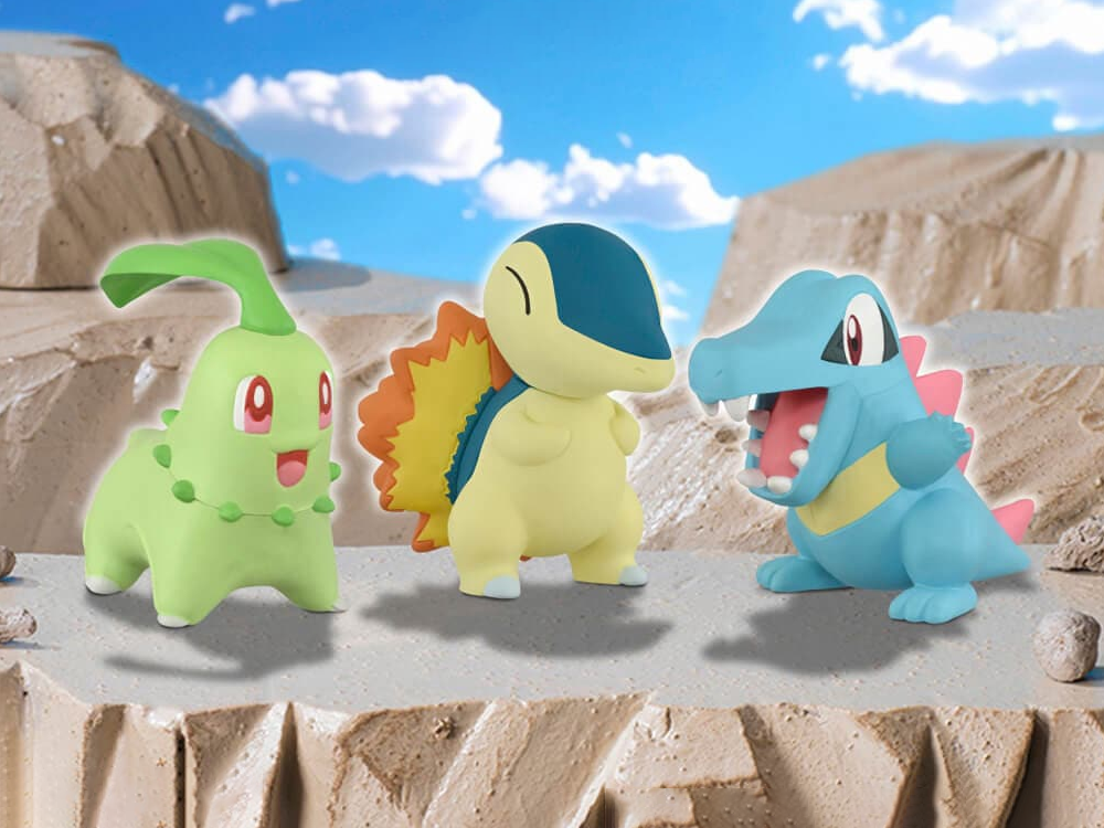 Pokemon 30th Anniversary Moncolle Choose Your Set Johto Region Figure Set Gallery Image 1