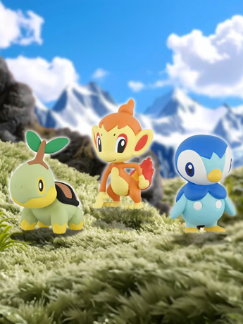 Image of Pokemon 30th Anniversary Moncolle Choose Your Set Sinnoh Region Figure Set
