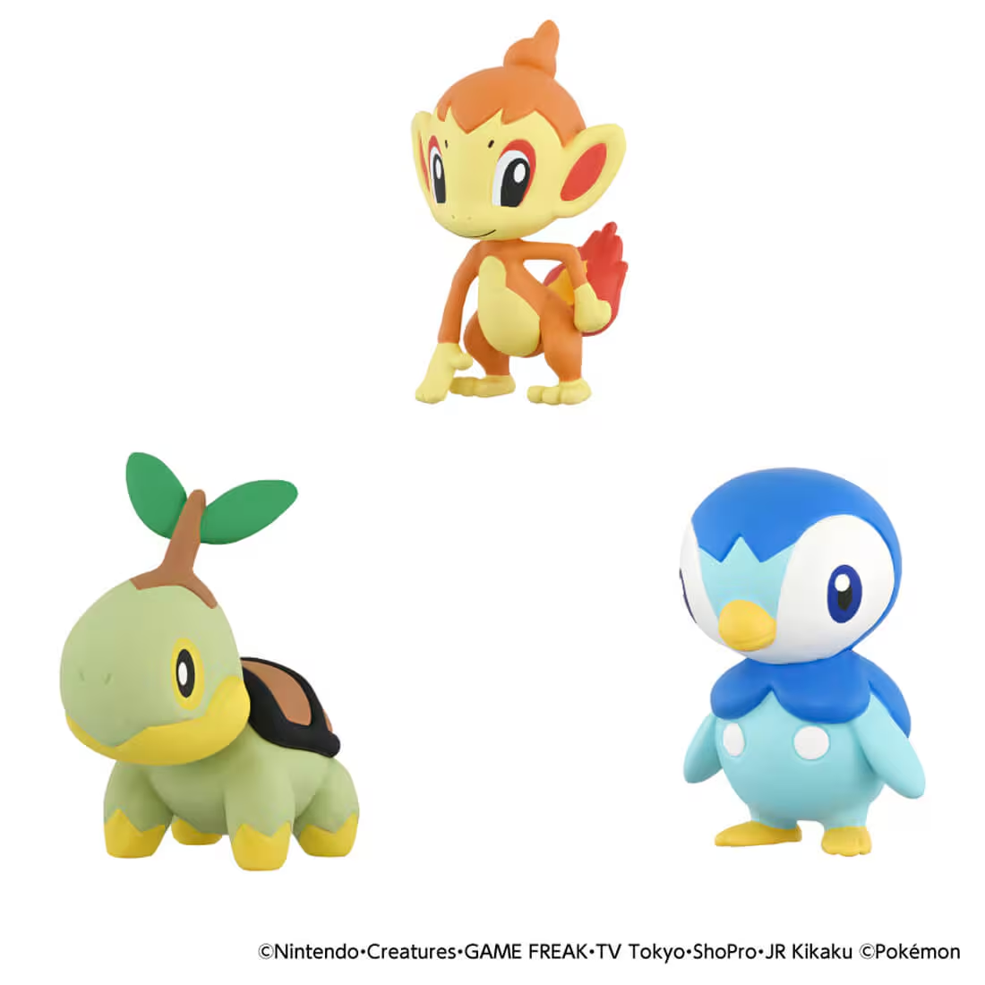 Pokemon 30th Anniversary Moncolle Choose Your Set Sinnoh Region Figure Set Gallery Image 5