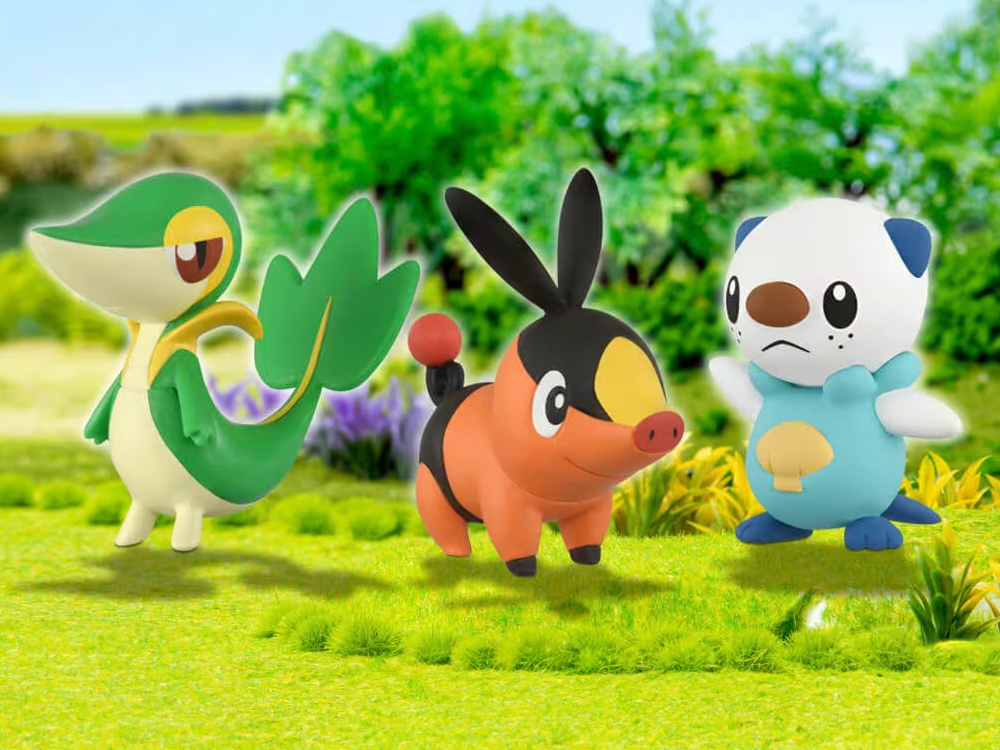 Pokemon 30th Anniversary Moncolle Choose Your Set Unova Region Figure Set Gallery Image 1