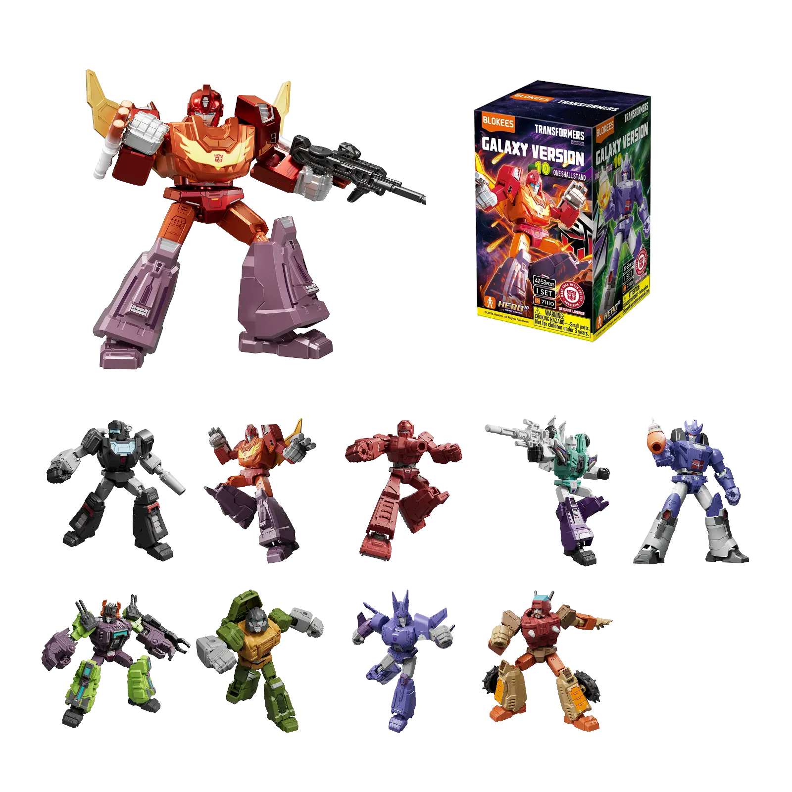 アメコミ　トランスフォーマー セット Transformers Galaxy Version 10 One Shall Stand Boxed Set of 9