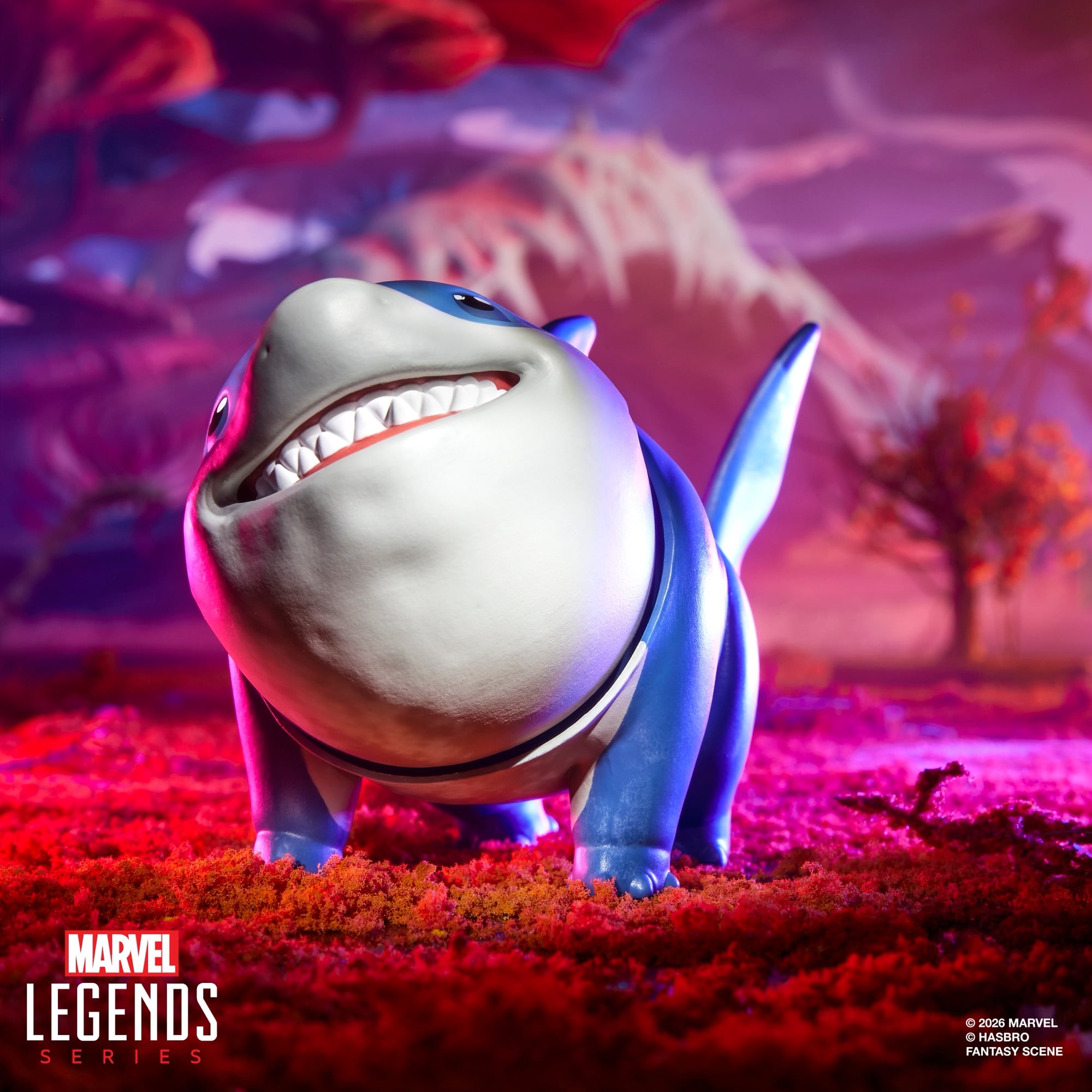Marvel Rivals Marvel Legends Venom and Jeff the Land Shark Action Figure Two-Pack Gallery Image 12