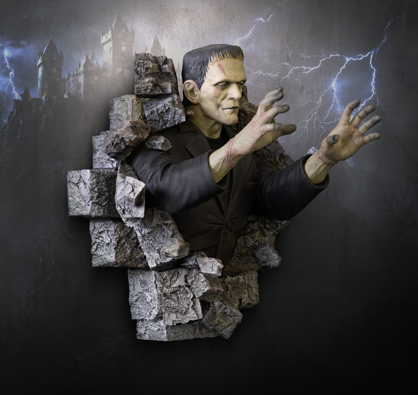 Frankenstein (1931) Frankenstein's Monster Life-size Limited Edition Wall Sculpture Gallery Image 13
