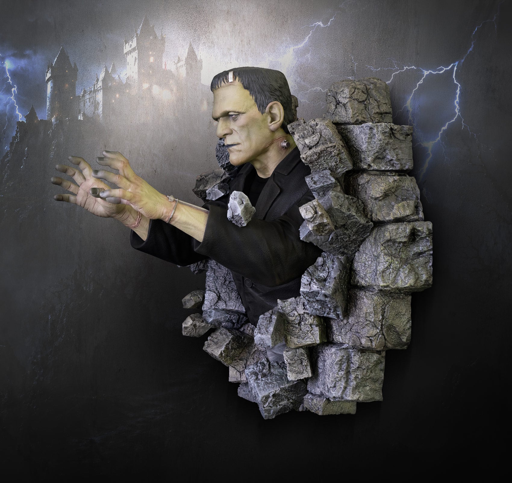 Frankenstein (1931) Frankenstein's Monster Life-size Limited Edition Wall Sculpture Gallery Image 5