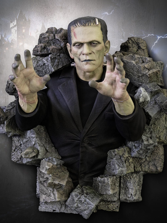 Frankenstein (1931) Frankenstein's Monster Life-size Limited Edition Wall Sculpture Gallery Image 2