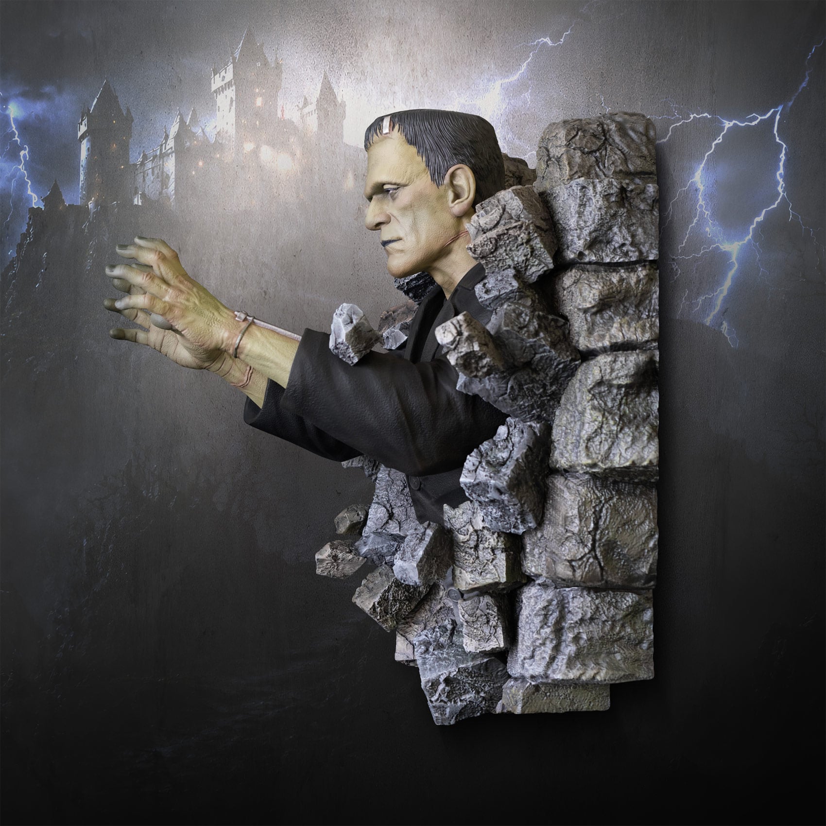 Frankenstein (1931) Frankenstein's Monster Life-size Limited Edition Wall Sculpture Gallery Image 4