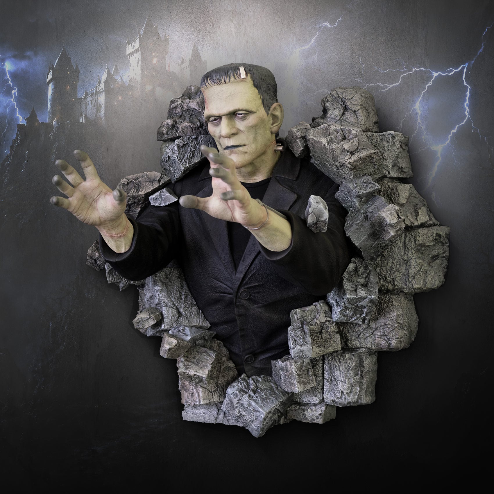 Frankenstein (1931) Frankenstein's Monster Life-size Limited Edition Wall Sculpture Gallery Image 8