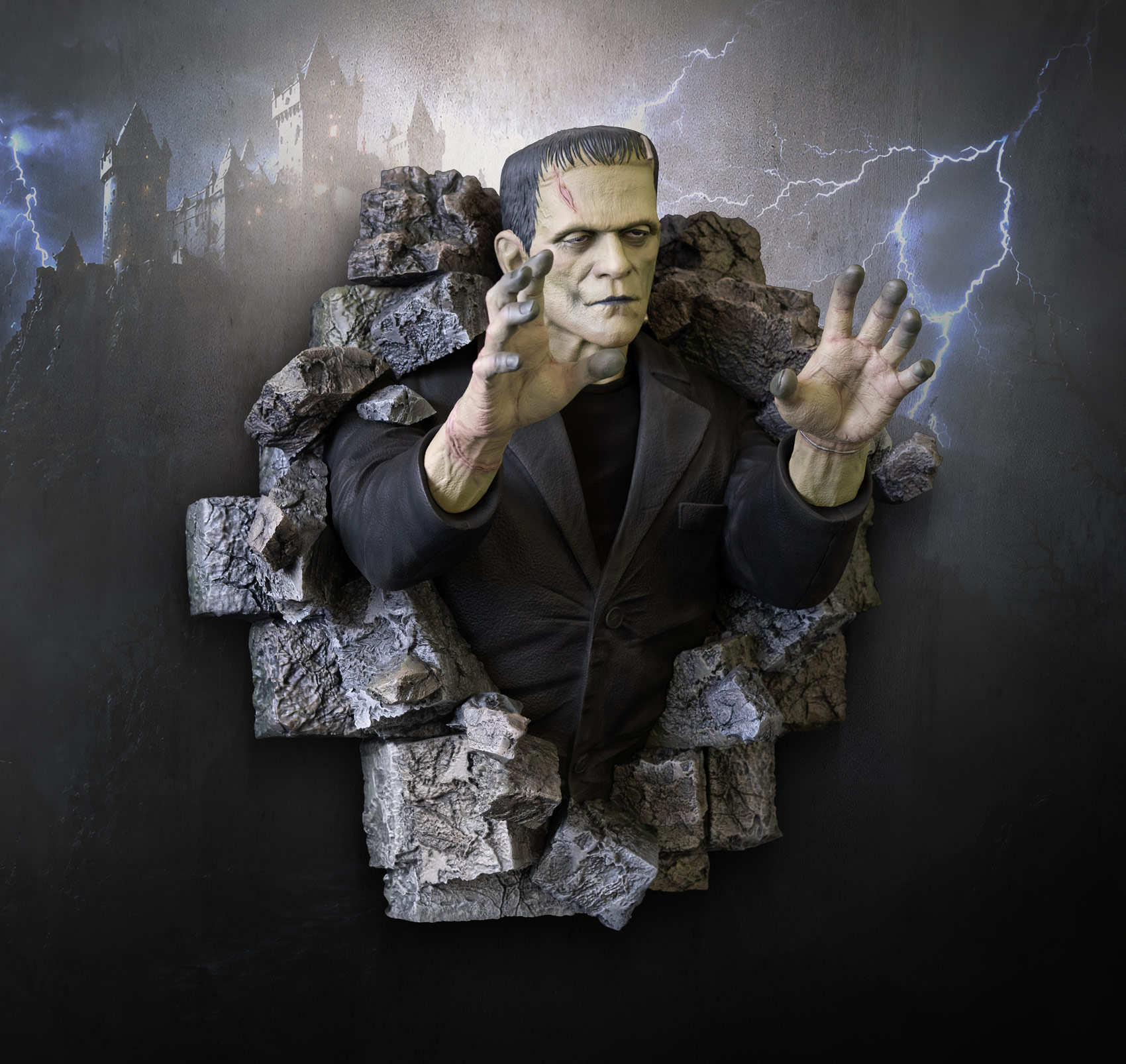 Frankenstein (1931) Frankenstein's Monster Life-size Limited Edition Wall Sculpture Gallery Image 12