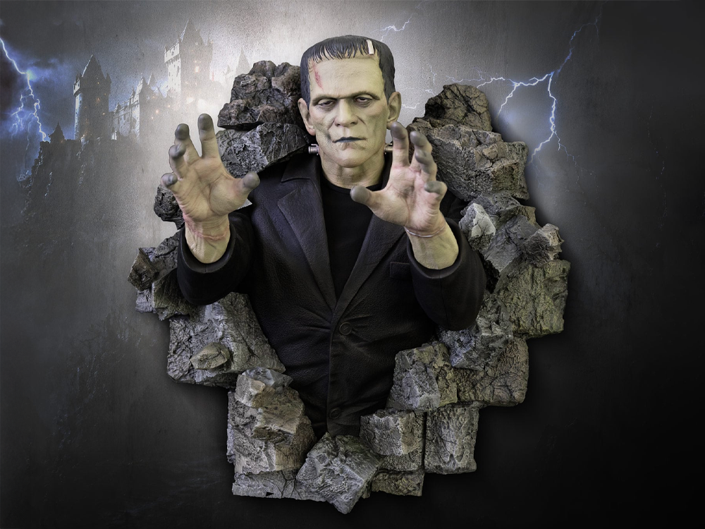Frankenstein (1931) Frankenstein's Monster Life-size Limited Edition Wall Sculpture Gallery Image 1