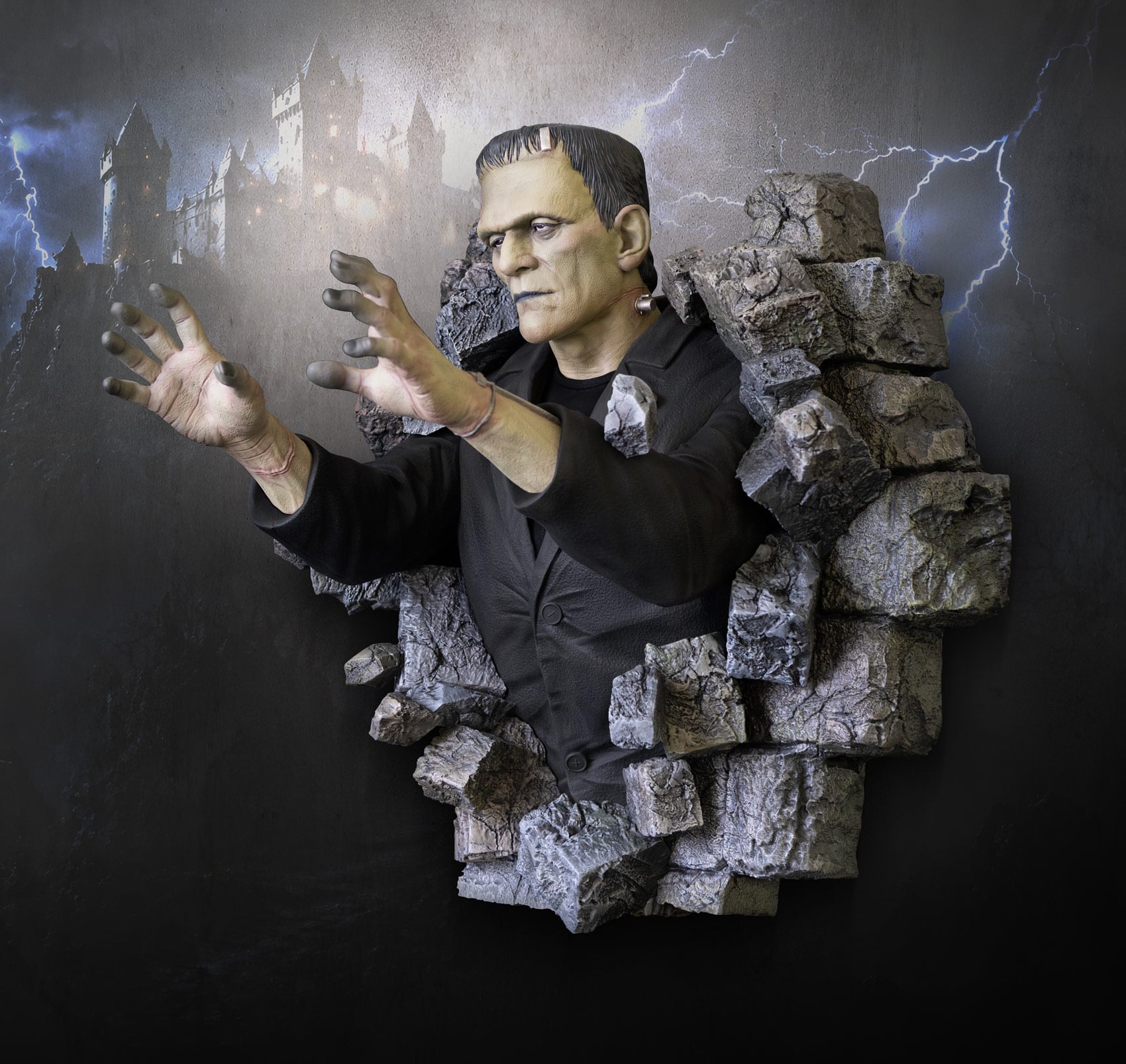 Frankenstein (1931) Frankenstein's Monster Life-size Limited Edition Wall Sculpture Gallery Image 7