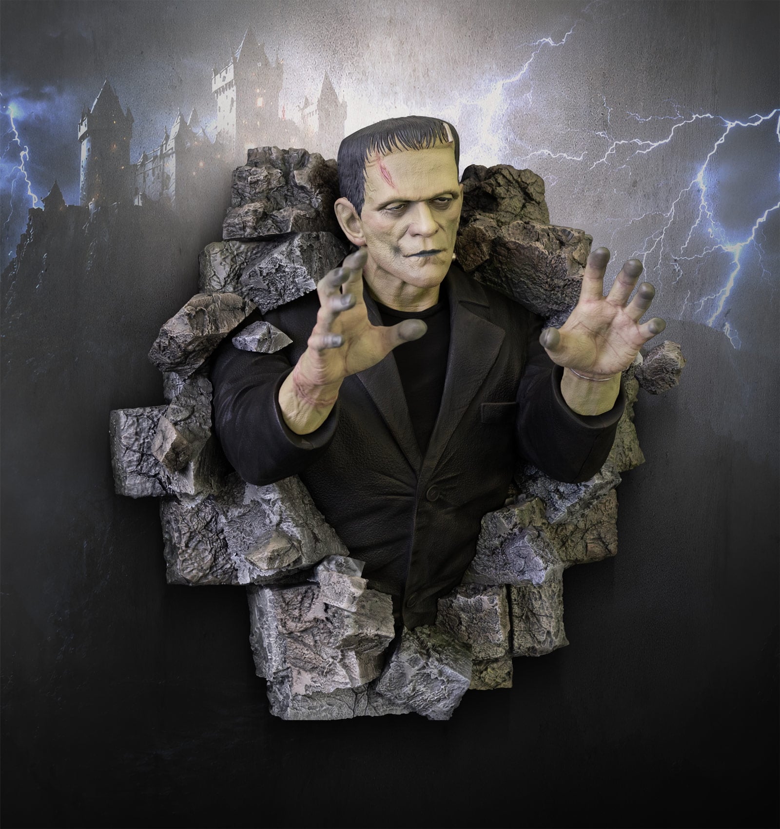 Frankenstein (1931) Frankenstein's Monster Life-size Limited Edition Wall Sculpture Gallery Image 11