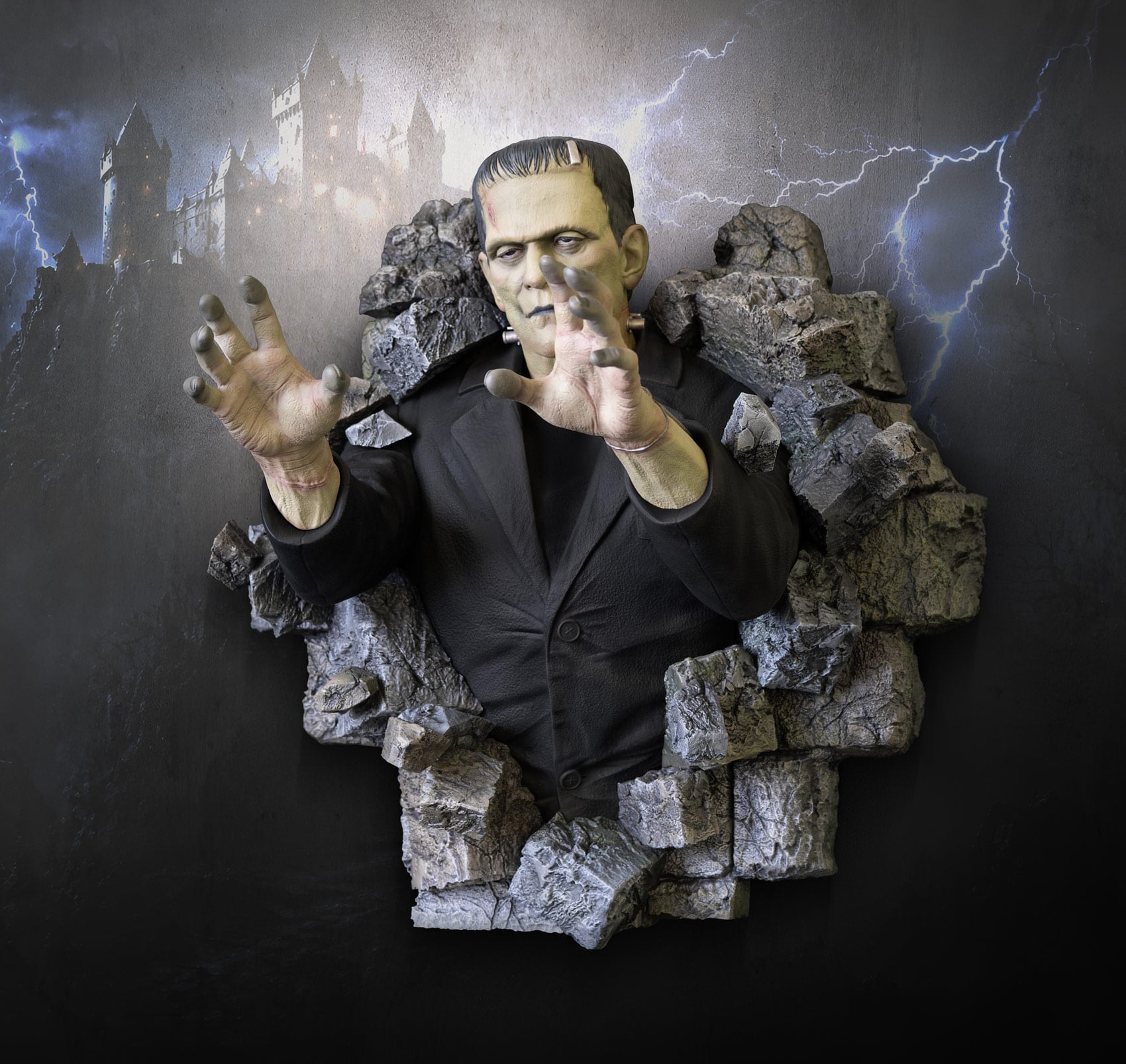 Frankenstein (1931) Frankenstein's Monster Life-size Limited Edition Wall Sculpture Gallery Image 9