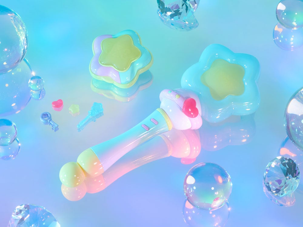 Magical Sisters LuluttoLilly Proplica Stattoneoneon & Glass Heart HopePact Set Gallery Image 1