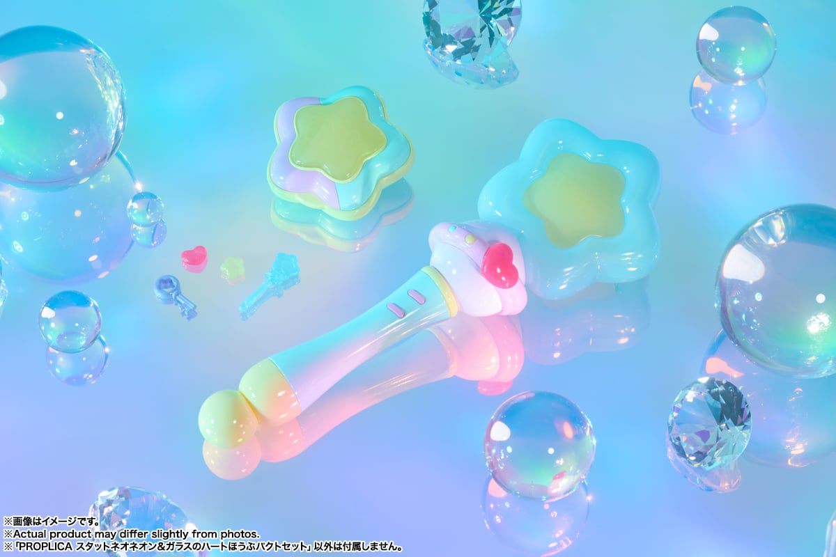 Magical Sisters LuluttoLilly Proplica Stattoneoneon & Glass Heart HopePact Set Gallery Image 3