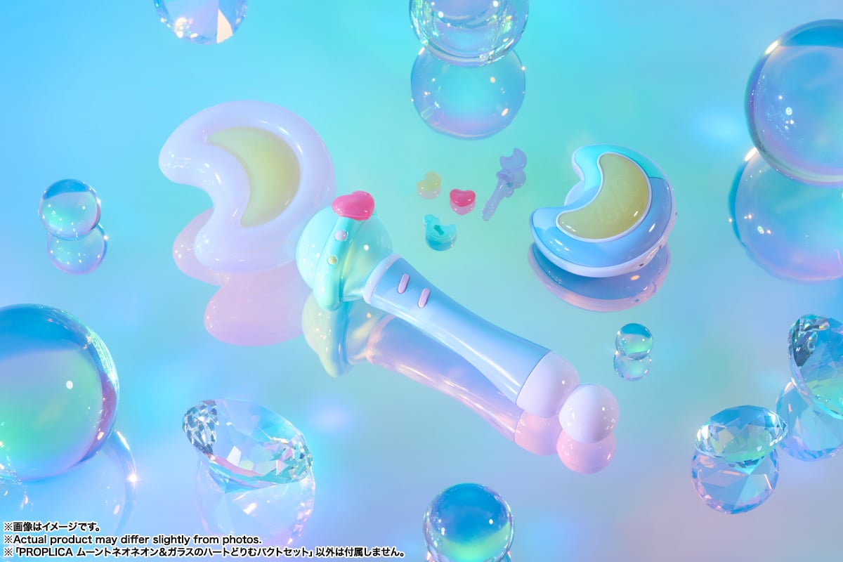 Magical Sisters LuluttoLilly Proplica Moontoneoneon & Glass Heart DreamPact Set Gallery Image 3