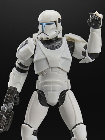Star Wars: The Black Series Clone Commando (Battlefront II) Action