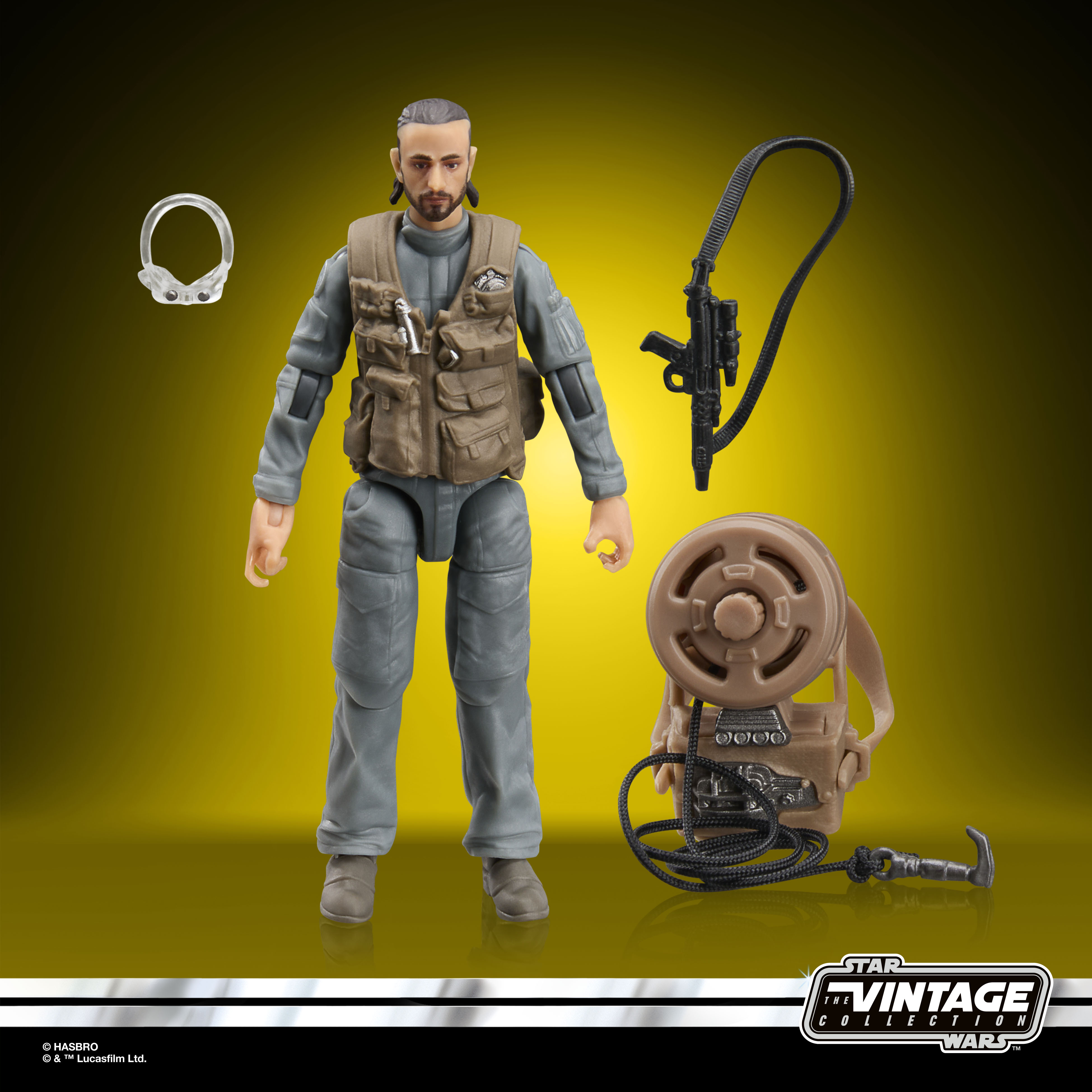 Star Wars: The Vintage Collection Bodhi Rook (Rogue One) Action Figure Gallery Image 8