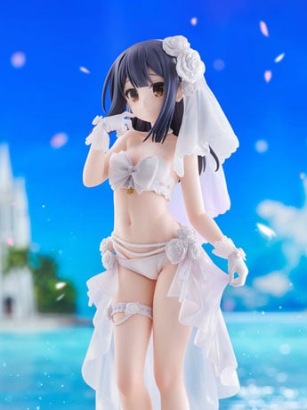 Fate/kaleid liner Prisma Illya the Movie: Licht - The Nameless Girl F:Nex Miyu Edelfelt (Wedding Swimsuit Ver.) 1/7 Scale Figure Gallery Image 2