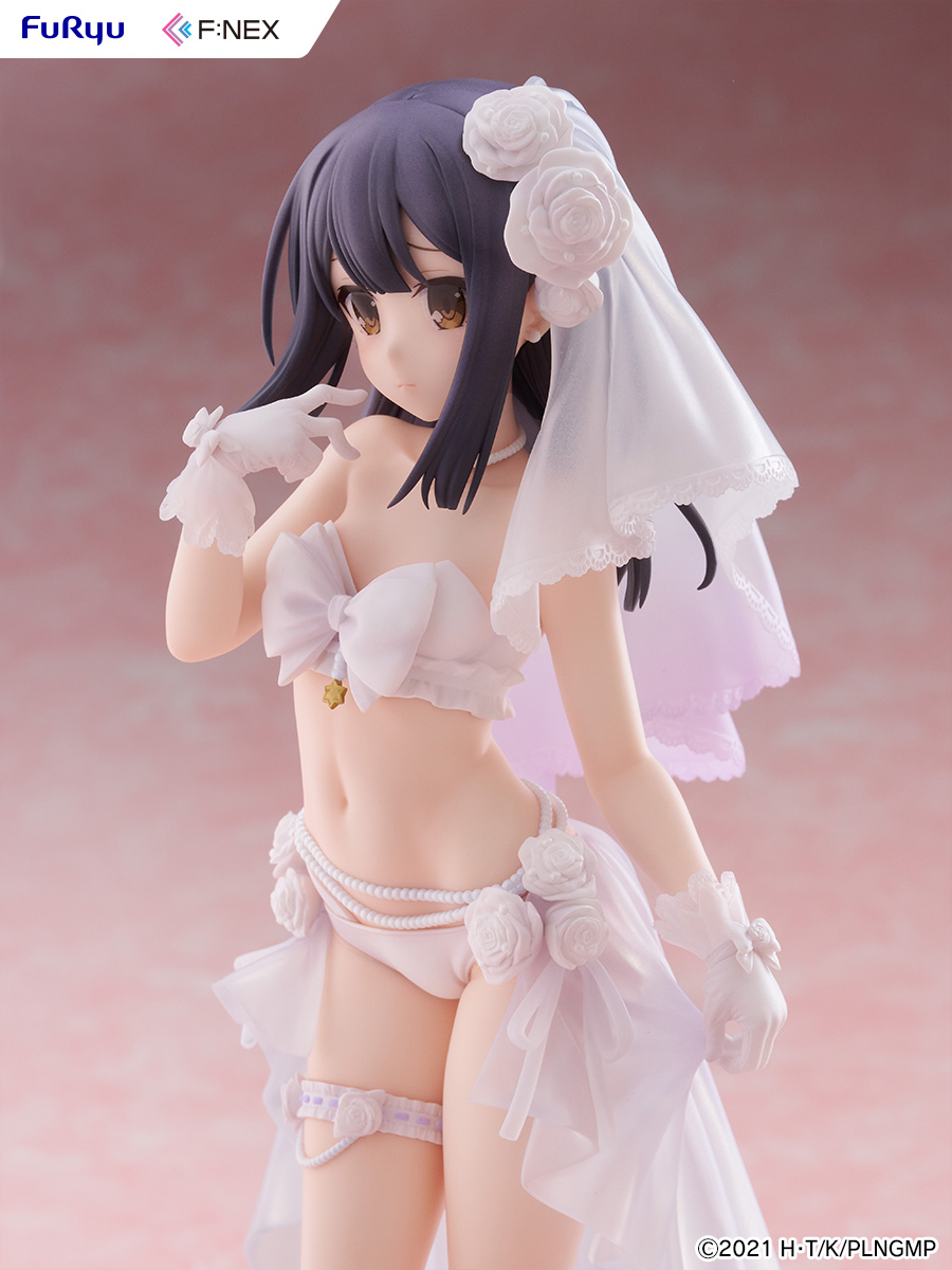 Fate/kaleid liner Prisma Illya the Movie: Licht - The Nameless Girl F:Nex Miyu Edelfelt (Wedding Swimsuit Ver.) 1/7 Scale Figure Gallery Image 14