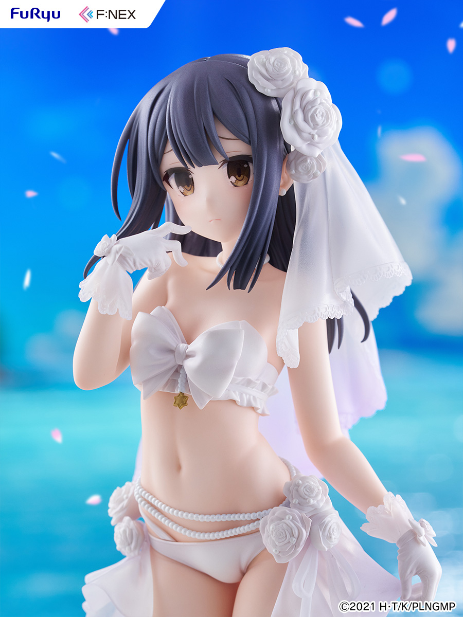 Fate/kaleid liner Prisma Illya the Movie: Licht - The Nameless Girl F:Nex Miyu Edelfelt (Wedding Swimsuit Ver.) 1/7 Scale Figure Gallery Image 8