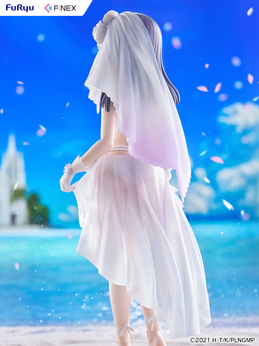 Fate/kaleid liner Prisma Illya the Movie: Licht - The Nameless Girl F:Nex Miyu Edelfelt (Wedding Swimsuit Ver.) 1/7 Scale Figure Gallery Image 5