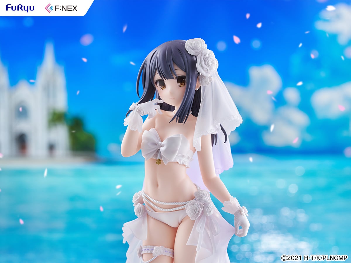 Fate/kaleid liner Prisma Illya the Movie: Licht - The Nameless Girl F:Nex Miyu Edelfelt (Wedding Swimsuit Ver.) 1/7 Scale Figure Gallery Image 7