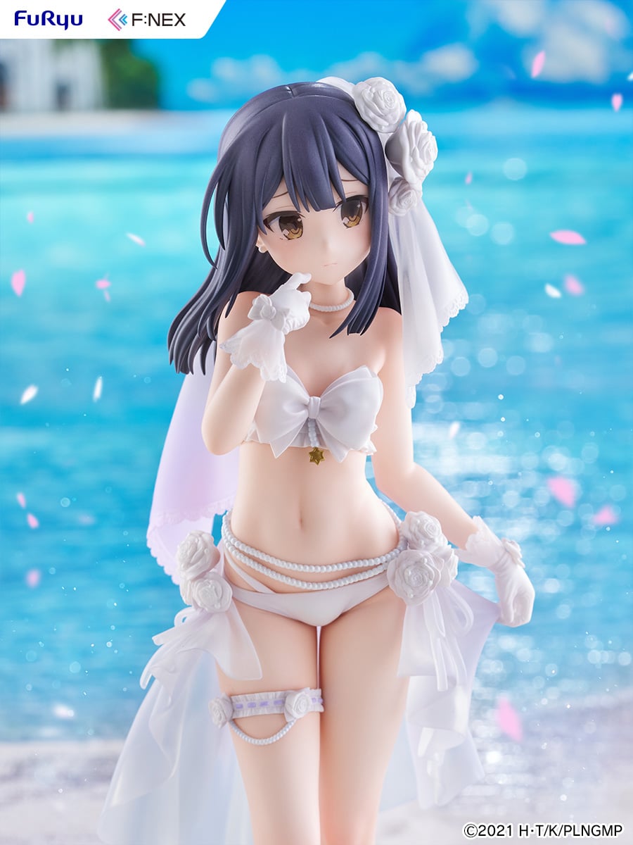 Fate/kaleid liner Prisma Illya the Movie: Licht - The Nameless Girl F:Nex Miyu Edelfelt (Wedding Swimsuit Ver.) 1/7 Scale Figure Gallery Image 6