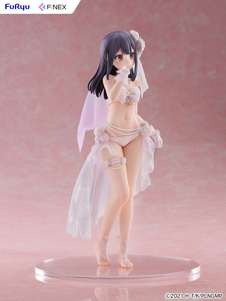 Fate/kaleid liner Prisma Illya the Movie: Licht - The Nameless Girl F:Nex Miyu Edelfelt (Wedding Swimsuit Ver.) 1/7 Scale Figure Gallery Image 13