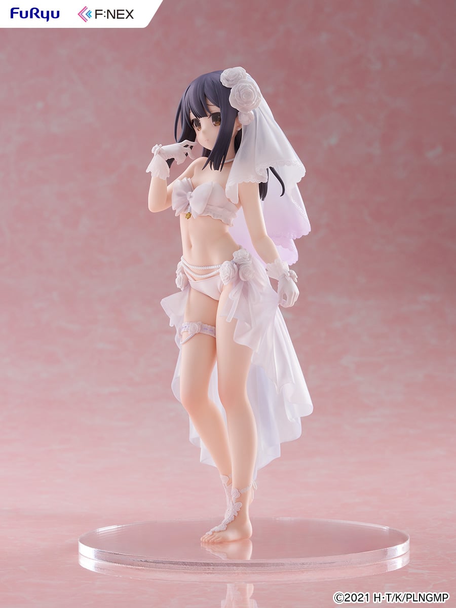 Fate/kaleid liner Prisma Illya the Movie: Licht - The Nameless Girl F:Nex Miyu Edelfelt (Wedding Swimsuit Ver.) 1/7 Scale Figure Gallery Image 11