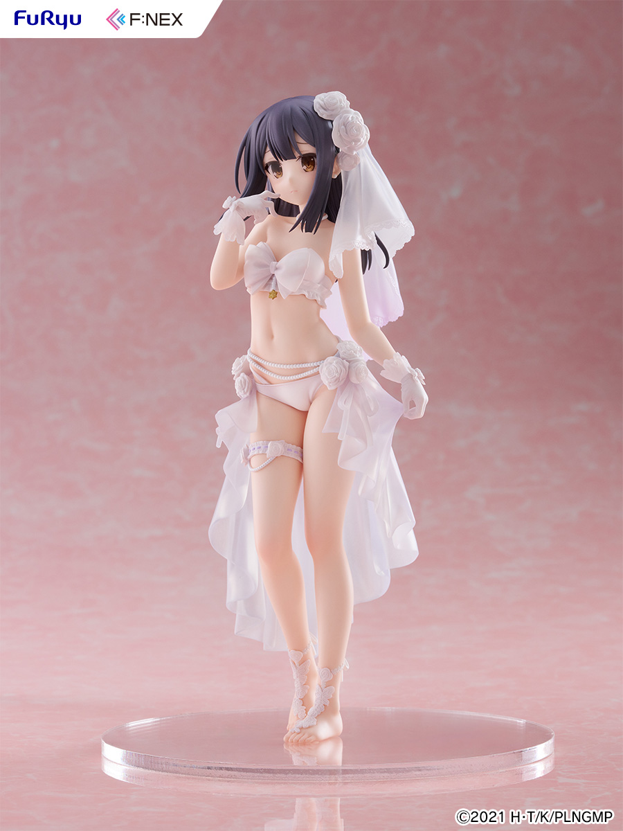 Fate/kaleid liner Prisma Illya the Movie: Licht - The Nameless Girl F:Nex Miyu Edelfelt (Wedding Swimsuit Ver.) 1/7 Scale Figure Gallery Image 10