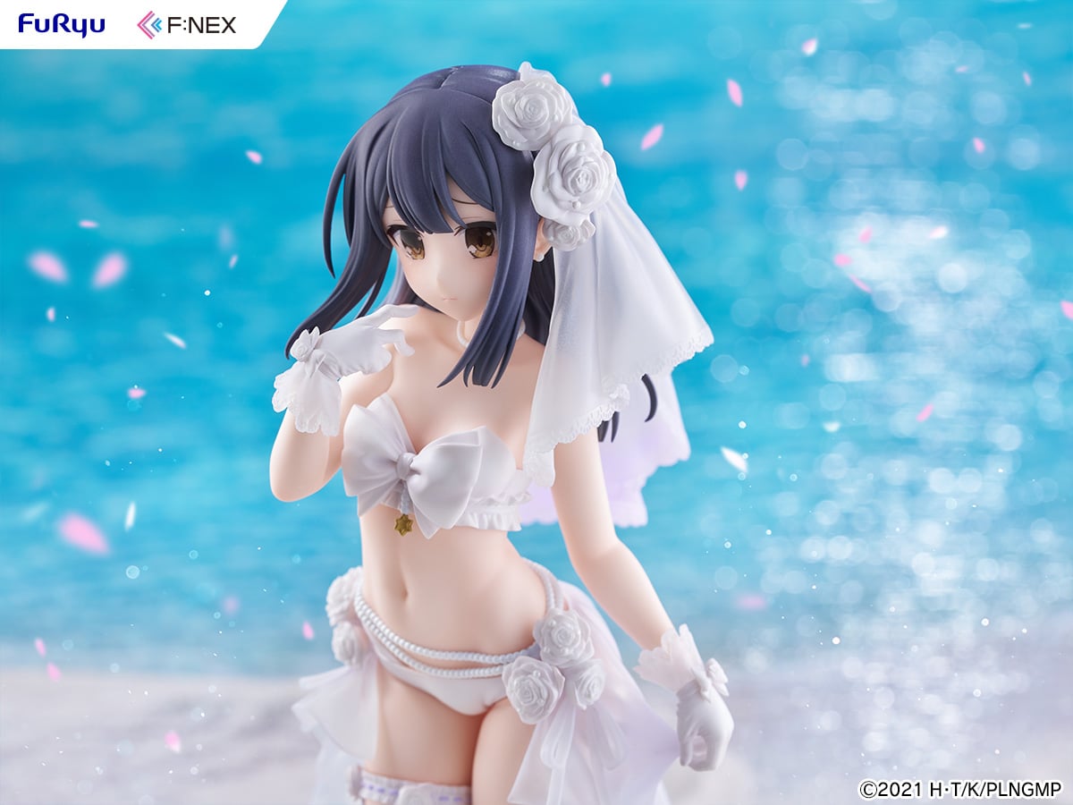 Fate/kaleid liner Prisma Illya the Movie: Licht - The Nameless Girl F:Nex Miyu Edelfelt (Wedding Swimsuit Ver.) 1/7 Scale Figure Gallery Image 9