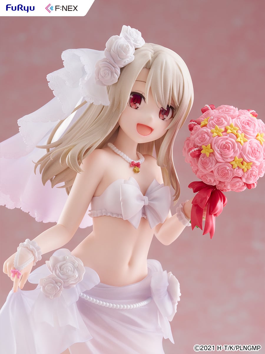 Fate/kaleid liner Prisma Illya the Movie: Licht - The Nameless Girl F:Nex Illyasviel von Einzbern (Wedding Swimsuit Ver.) 1/7 Scale Figure Gallery Image 16