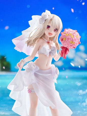 Fate/kaleid liner Prisma Illya the Movie: Licht - The Nameless Girl F:Nex Illyasviel von Einzbern (Wedding Swimsuit Ver.) 1/7 Scale Figure Gallery Image 2