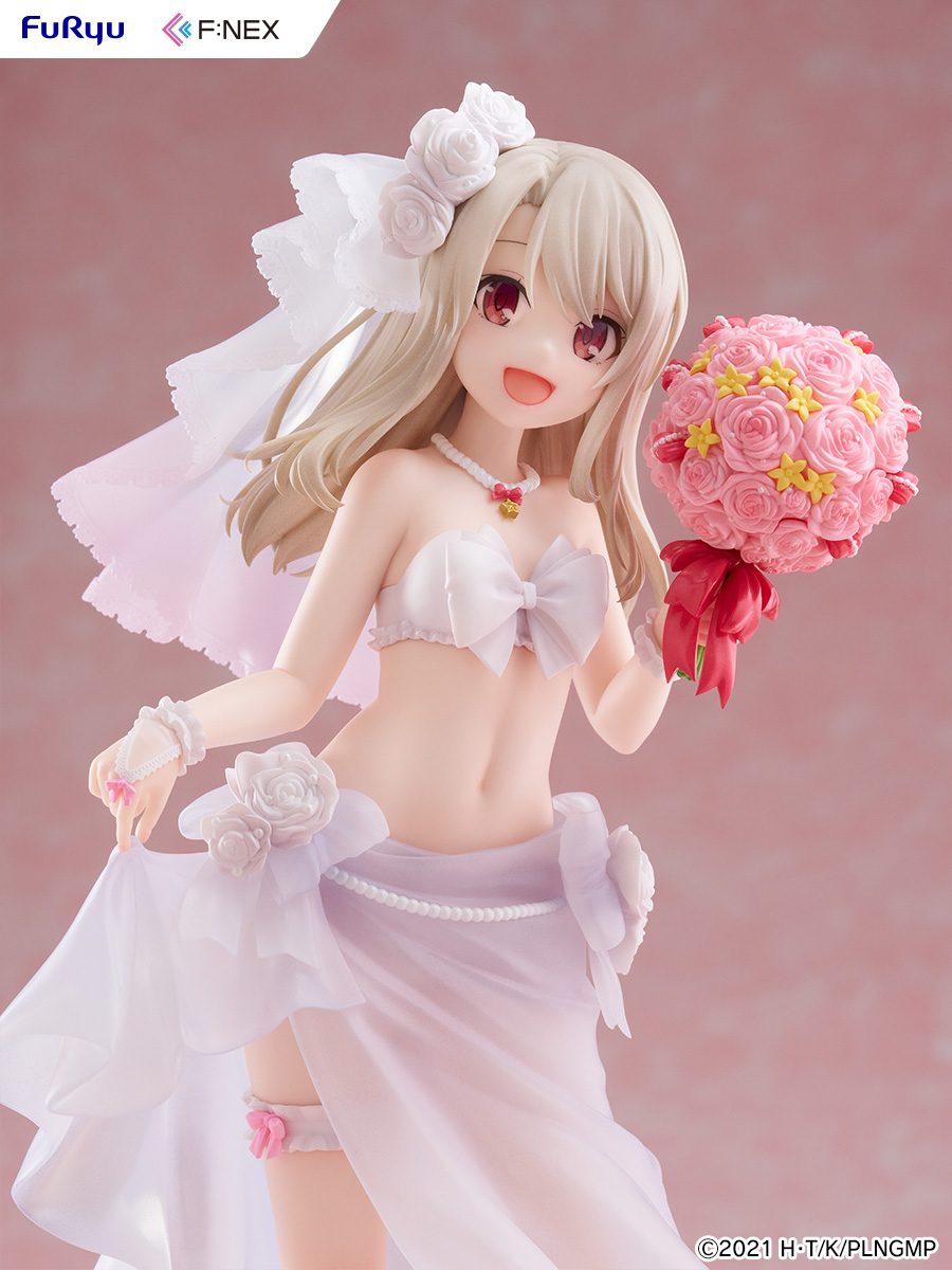 Fate/kaleid liner Prisma Illya the Movie: Licht - The Nameless Girl F:Nex Illyasviel von Einzbern (Wedding Swimsuit Ver.) 1/7 Scale Figure Gallery Image 14