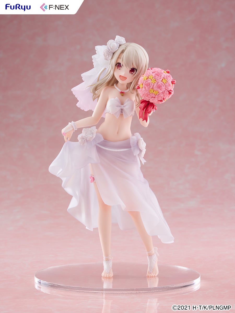 Fate/kaleid liner Prisma Illya the Movie: Licht - The Nameless Girl F:Nex Illyasviel von Einzbern (Wedding Swimsuit Ver.) 1/7 Scale Figure Gallery Image 10