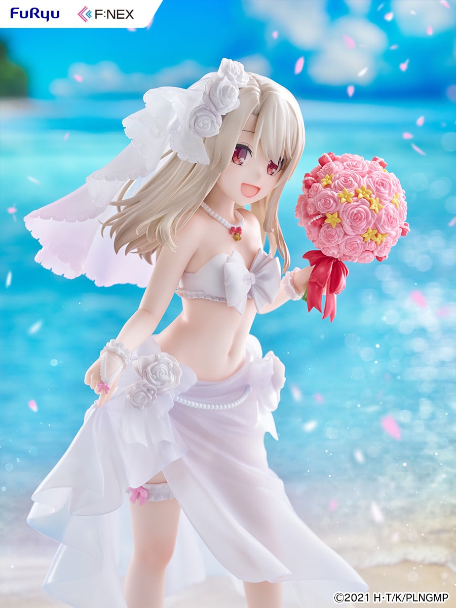 Fate/kaleid liner Prisma Illya the Movie: Licht - The Nameless Girl F:Nex Illyasviel von Einzbern (Wedding Swimsuit Ver.) 1/7 Scale Figure Gallery Image 5
