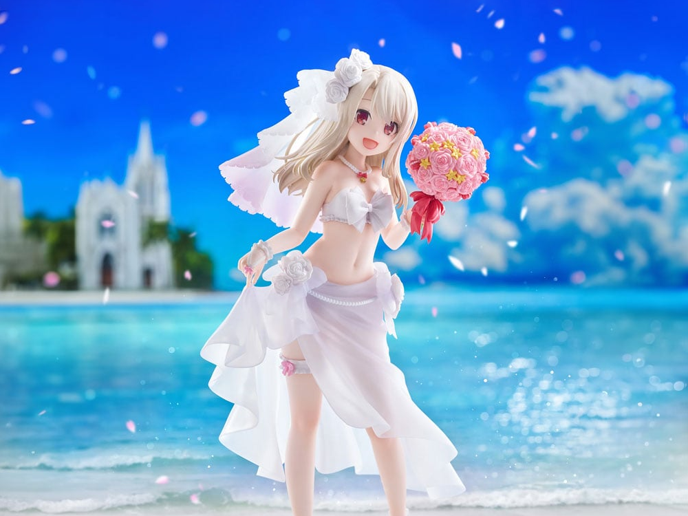 Fate/kaleid liner Prisma Illya the Movie: Licht - The Nameless Girl F:Nex Illyasviel von Einzbern (Wedding Swimsuit Ver.) 1/7 Scale Figure Gallery Image 1