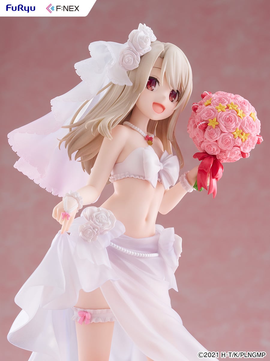 Fate/kaleid liner Prisma Illya the Movie: Licht - The Nameless Girl F:Nex Illyasviel von Einzbern (Wedding Swimsuit Ver.) 1/7 Scale Figure Gallery Image 13
