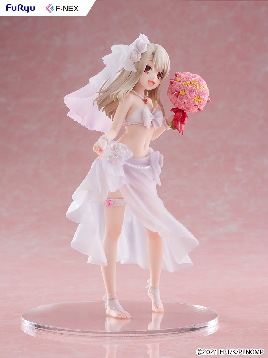 Fate/kaleid liner Prisma Illya the Movie: Licht - The Nameless Girl F:Nex Illyasviel von Einzbern (Wedding Swimsuit Ver.) 1/7 Scale Figure Gallery Image 12