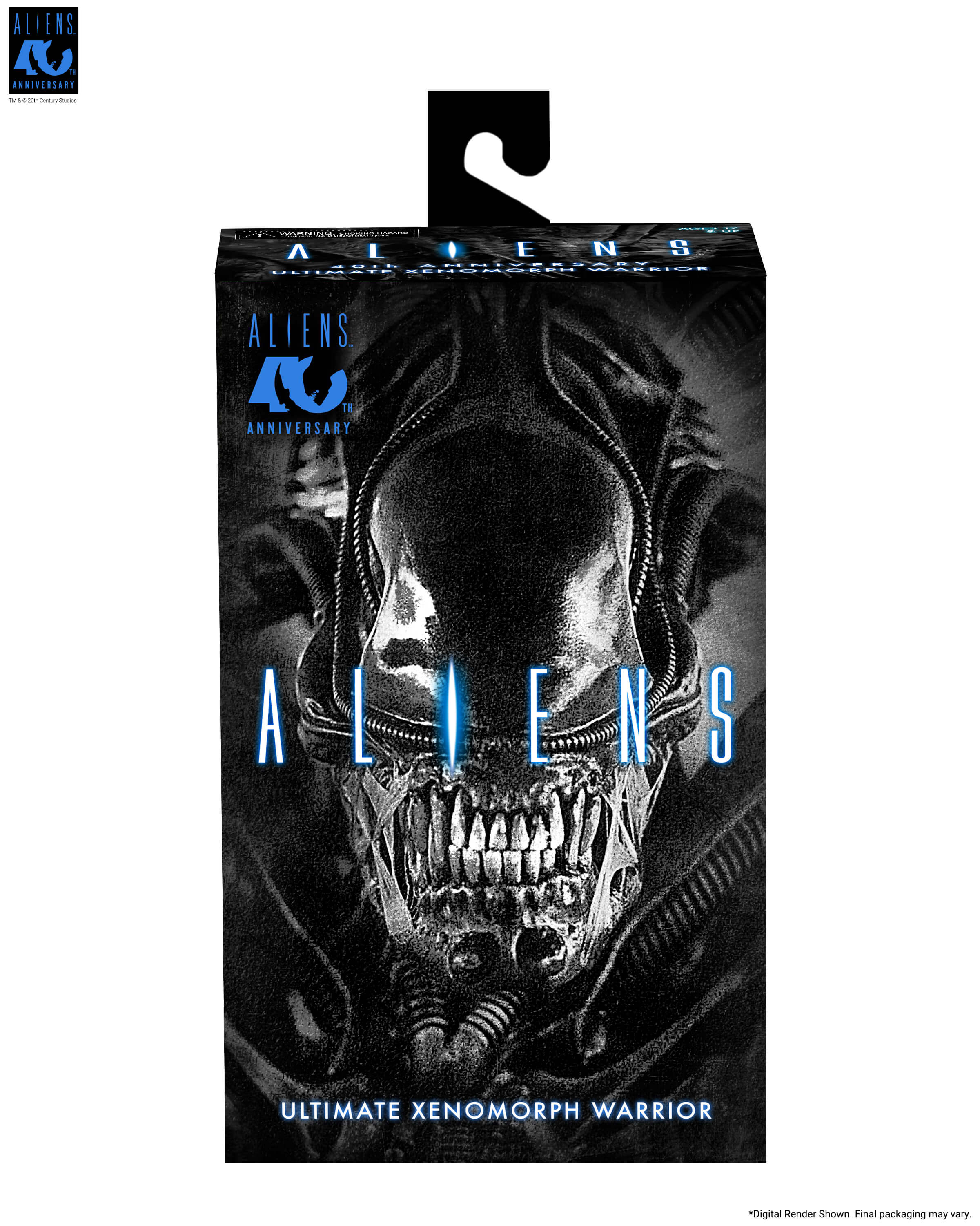 Aliens 40th Anniversary Ultimate Warrior Xenomorph Action Figure