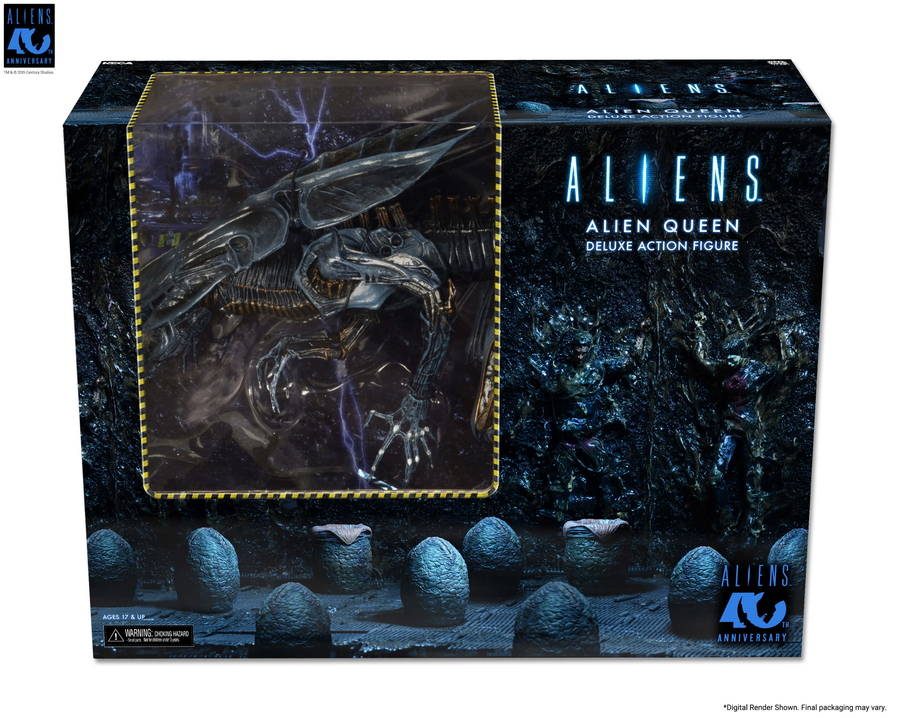Aliens 40th Anniversary Alien Queen Deluxe Action Figure Gallery Image 16