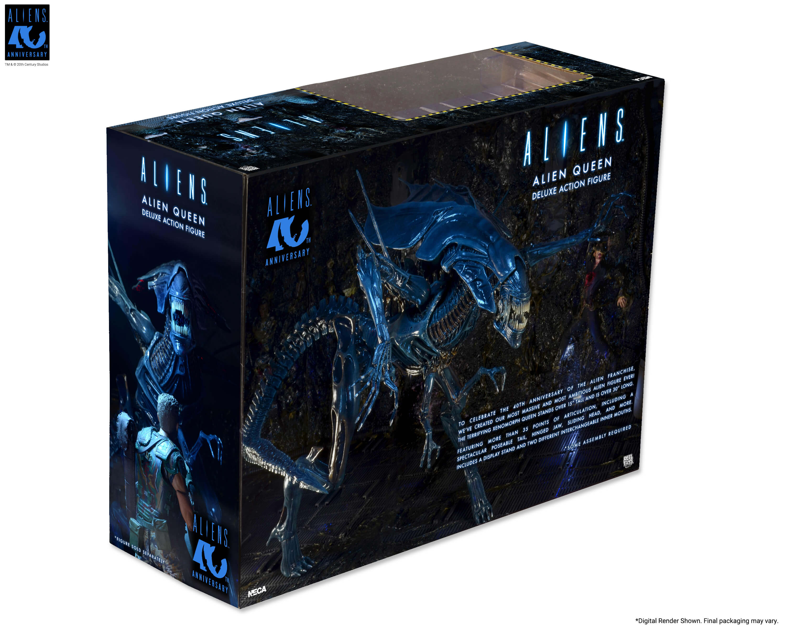 Aliens 40th Anniversary Alien Queen Deluxe Action Figure