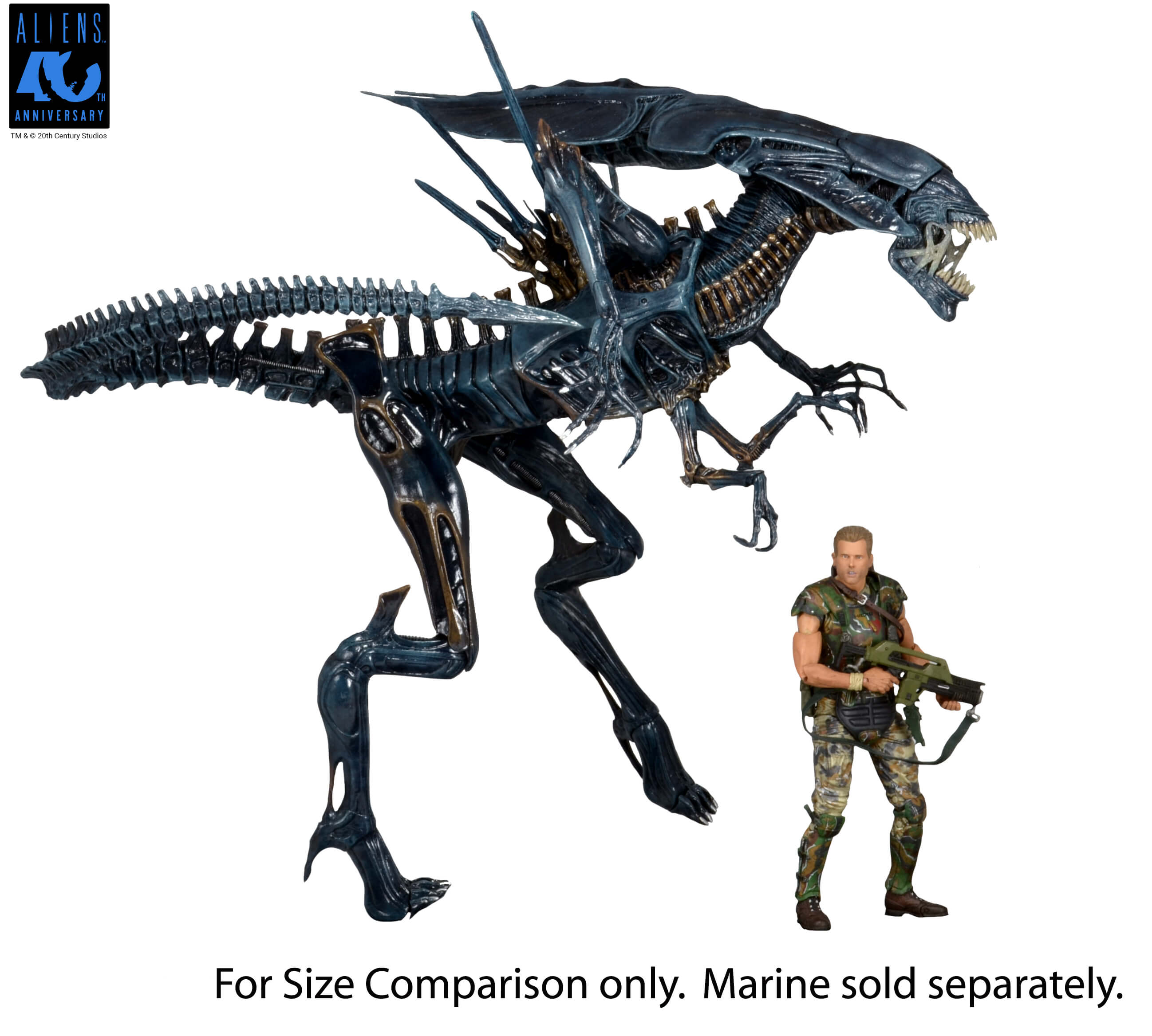 Aliens 40th Anniversary Alien Queen Deluxe Action Figure Gallery Image 15