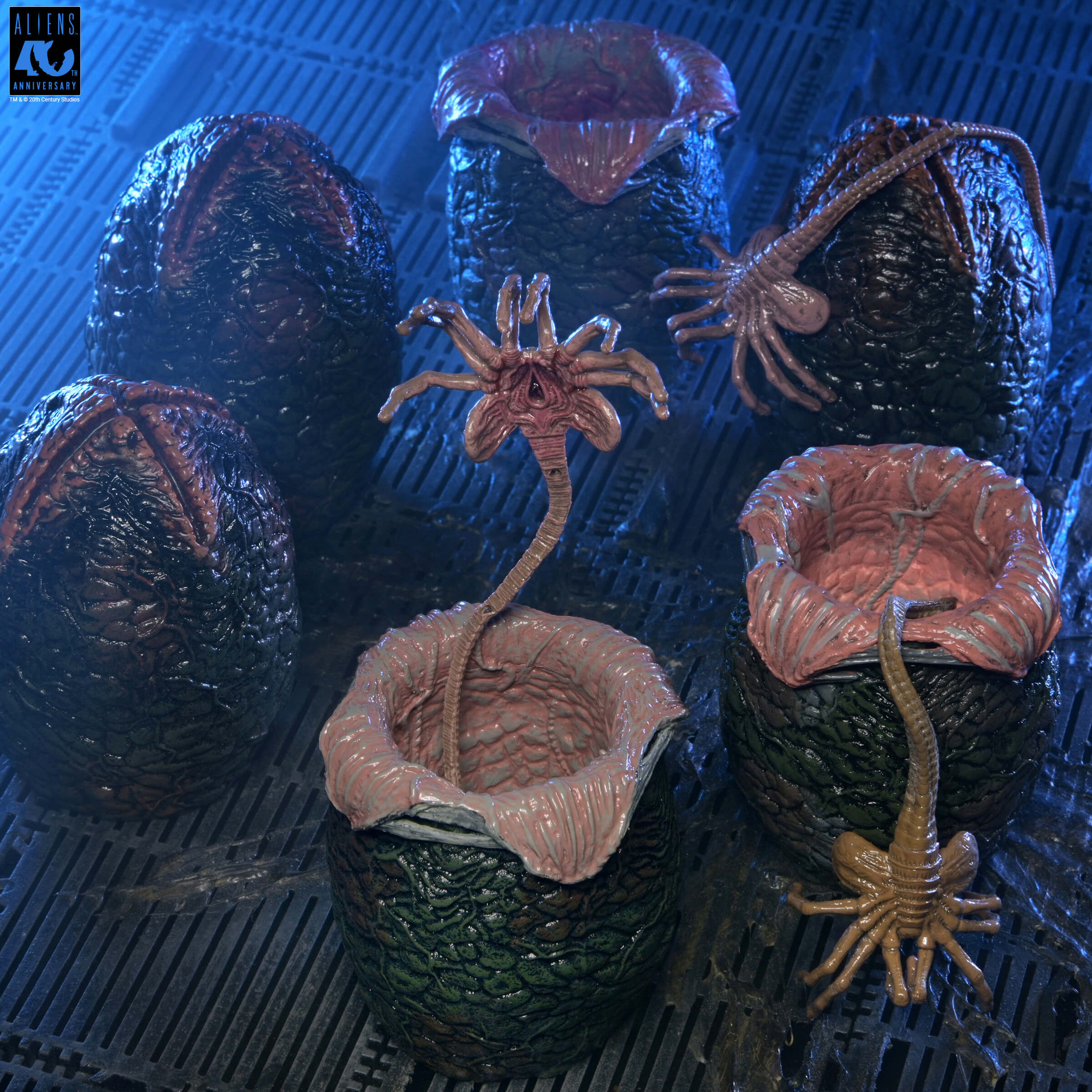 Aliens 40th Anniversary Xenomorph Eggs Set 6 Pack in Collectible Carton Gallery Image 10
