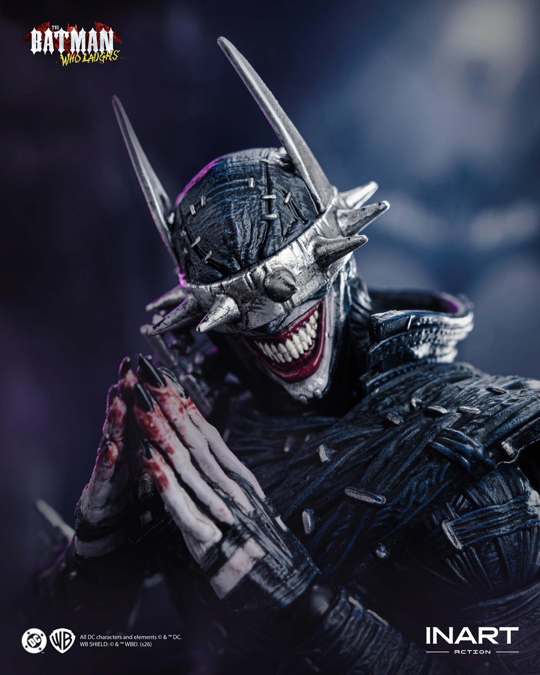 Dark Nights: Metal InArt The Batman Who Laughs 1/12 Scale Action Figure Gallery Image 24